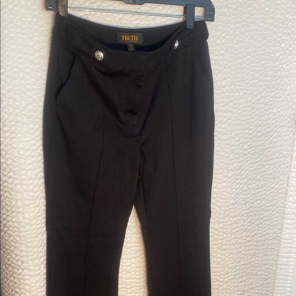 Truth Classic Black Trousers Size 6